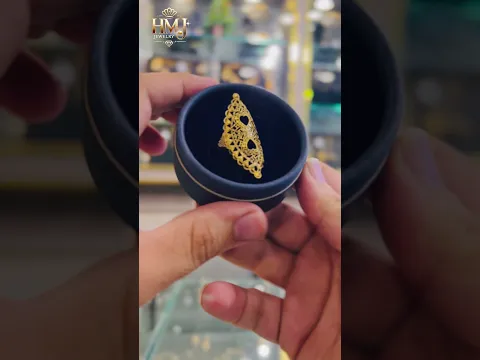 Gold new letast design ring #gold #designerjeweller #bestring