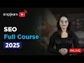 SEO Full Course 2026 SEO Tutorial for Beginners SEO Training SEO Explained Simplilearn