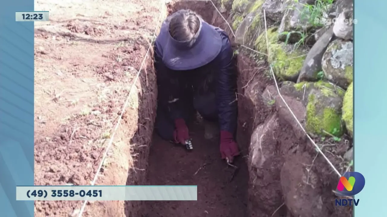 Ipira e Piratuba: artefatos indígenas com aproximadamente mil anos são encontrados em escavação