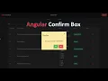 Angular 14 Confirm Box ng-confirm-box Agular NPM Library Angular Confirm Box Tutorial