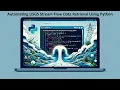 Automating USGS Stream Flow Data Retrieval A Python Hydrofunctions Tutorial