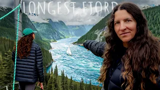 Sailing Deeper Into Mysterious Mountain Fjord