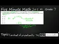 7th Grade STAAR Practice Constant of Proportionality 7 4C -