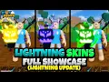 Download Lagu ALL Lightning Skins FULL SHOWCASE! (Blox Fruits Lightning Update)