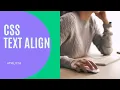 CSS Text Align