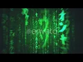 Grungy Cyberpunk Style Futuristic Matrix Programming Codes 01 4k Motion Graphics - Envato elem