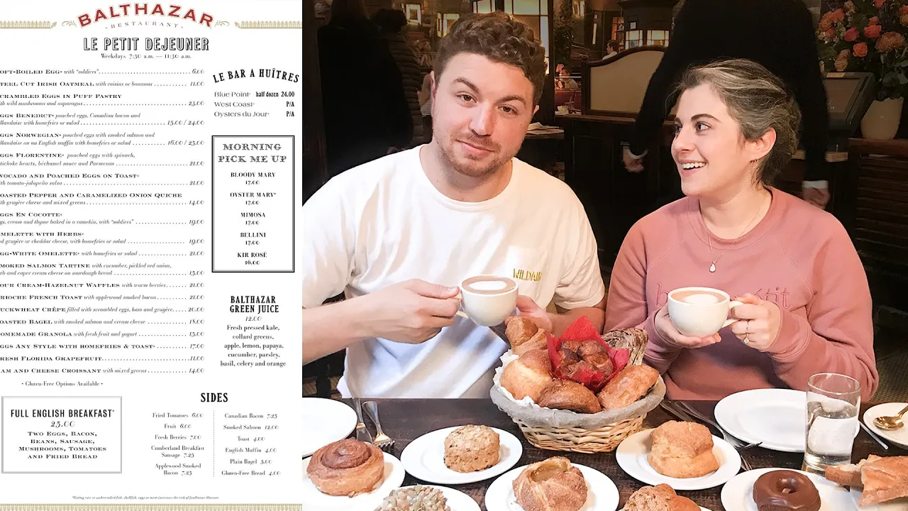 Trying Everything on the Menu at an Iconic NYC Restaurant (Ft Claire Saffitz)   Bon Apptit