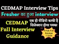 CEDMAP Interview Review CEDMAP Interview questions CEDMAP Interview Guidence CEDMAP Interview