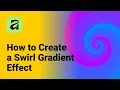 How to Create a Swirl Circular Gradient Effect in Affinity
