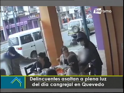 Delincuentes asaltan a plena luz del día cangrejal en Quevedo