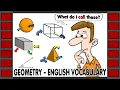 Geometry - English Vocabulary Math Maths Geometry Vocabulary Maths Part 2