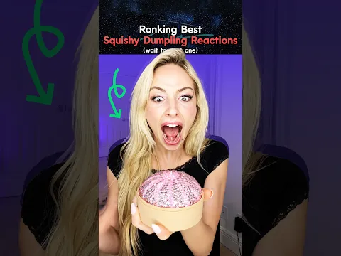 Ranking Best Squishy Dumpling Reactions😭😭 #usa  #shorts