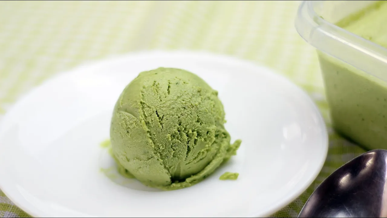 3 Ingredients Matcha Ice Cream - One-Step - Recipe By ZaTaYaYummy