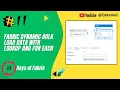Day 11 24 days of Microsoft Fabric Dynamic Bulk Load using Lookup and For Each activity