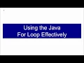21 JAVA FOR ANDROID FOR LOOP PART 2 IN URDUHINDI LECTURE 21