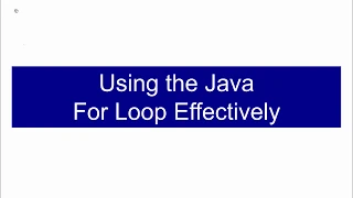 21 JAVA FOR ANDROID FOR LOOP PART 2 IN URDUHINDI LECTURE 21
