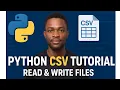 Python CSV Tutorial Read and Write CSV Files