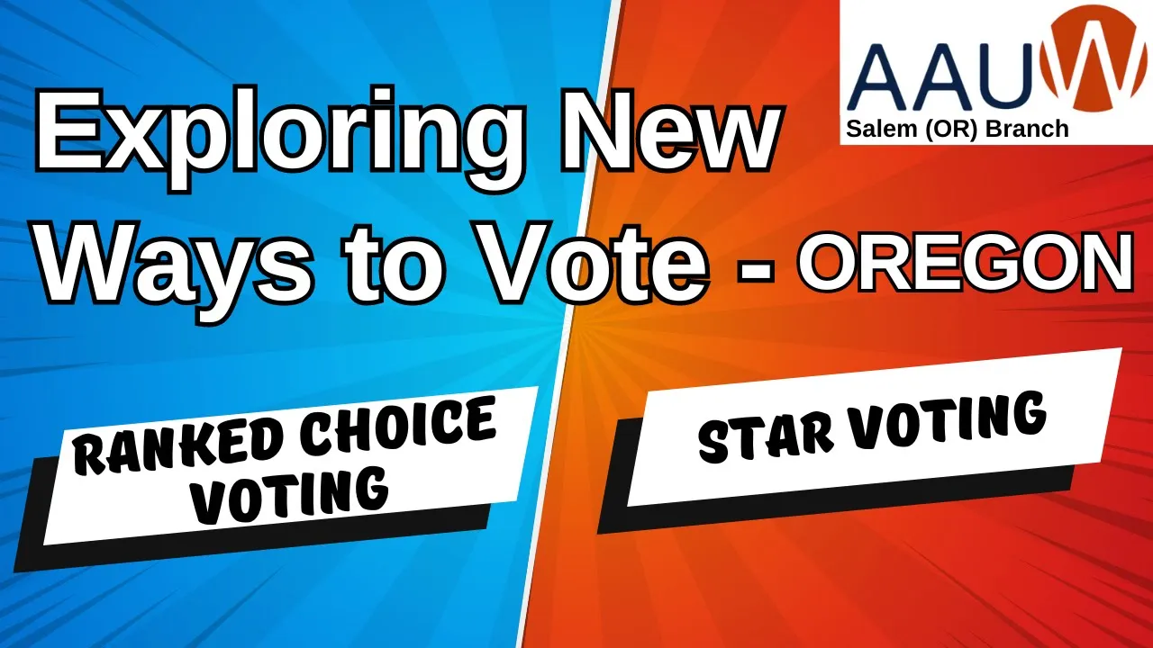 Ranked Choice Voting & Star Voting Presentation