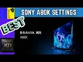 Sony Bravia A80K A90K OLED Best Settings Walkthrough SDR R10 Dolby Vision Gaming