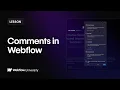 Comments in Webflow - Webflow tutorial