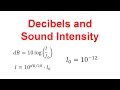 How to Convert Sound Intensity to Decibels Physics