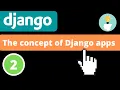 The concept of Django apps Django 4 0 Django fundamentals - Part 2