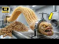Lagu Inside a Noodle Factory: How Millions of Instant Noodles Are Made from Mealworms #Factoryprocess