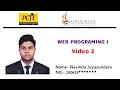 Web I Task 2 Program the user sign up process including input validations Java Institute
