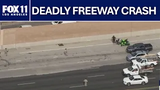 405 Freeway over Sepulveda pass closed following fatal crash