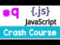Javascript crash course part09 Event listeners Quick programming tutorial