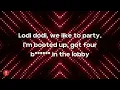 Shoreline Mafia - WE LIKE TO PARTY (ft. OHGEESY, Fenix Flexin) (lyrics/letra)