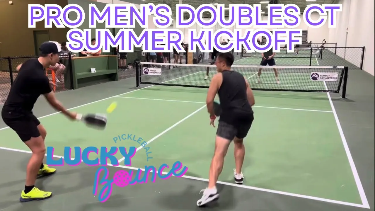 Men’s pro doubles pool game CT summer kickoff 2025 ￼
