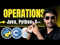 Coding for Beginners EP 3 2 Operators in Python C Java Programming Tutorials Tamil