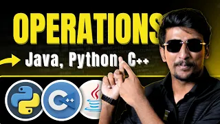 Coding for Beginners EP 3 2 Operators in Python C Java Programming Tutorials Tamil