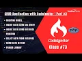 CRUD Application with Codeigniter Part