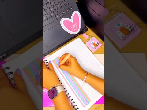 Idea de portada bonita para tu cuaderno 📚🧸