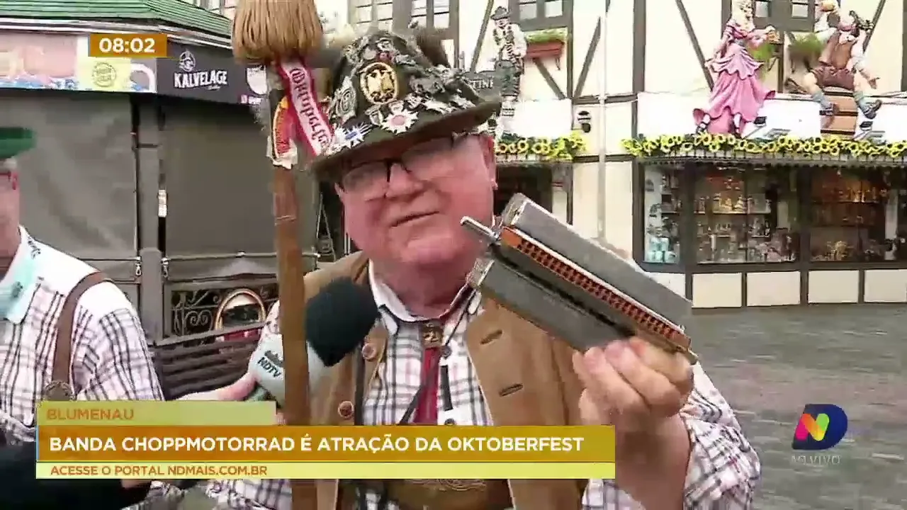 Confira as atrações da 37ª Oktoberfest para esta sexta-feira