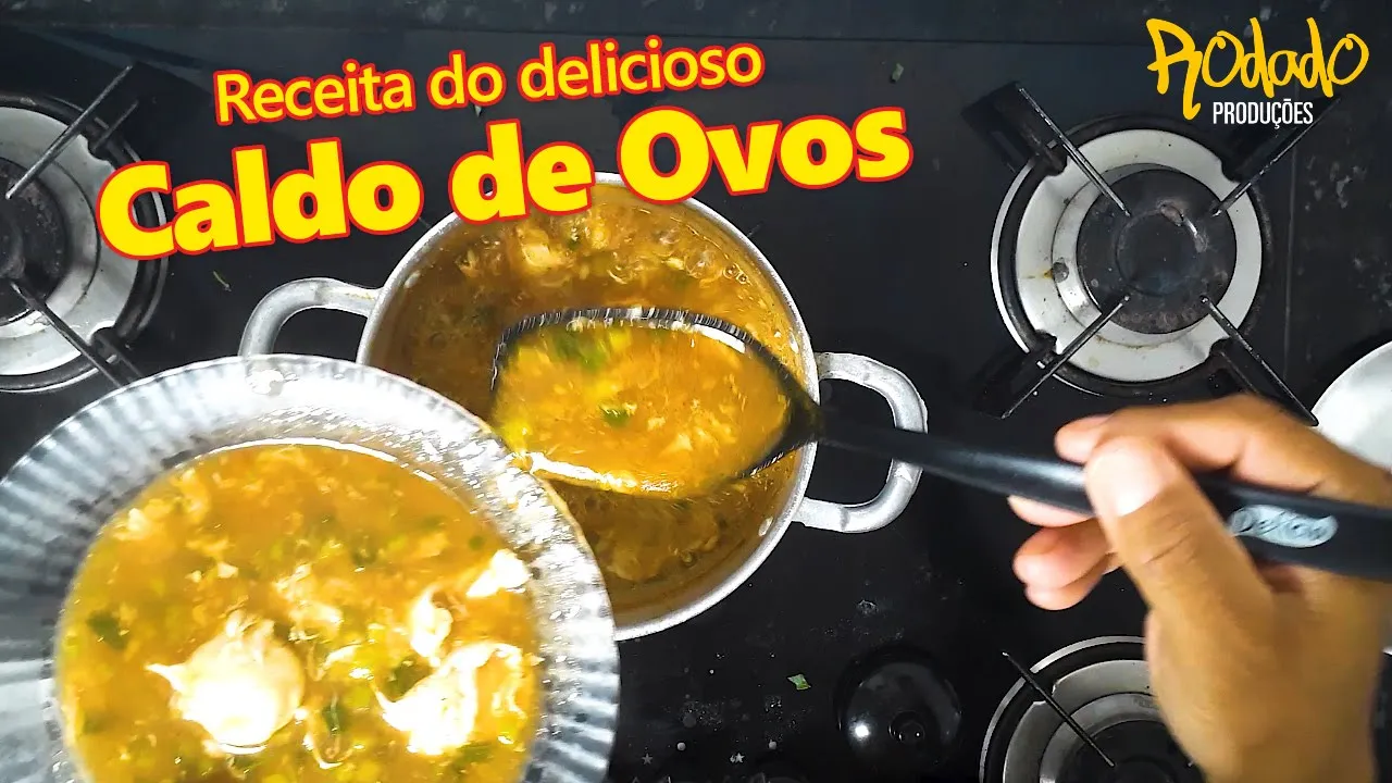 Caldo molho de ovo como fazer passo a passo🍳🍳🍳🍳