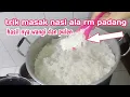 Download Lagu ternyata seperti ini masak nasi di rm padang || pantesan nasi nya wangi !!