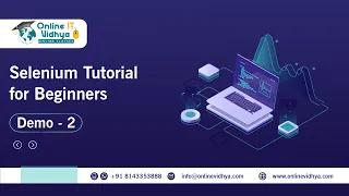 Selenium Live Project Training Selenium Tutorial for Beginners Day 2 - Online IT Vidhya