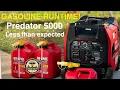 Predator 5000 Gasoline Runtime Test