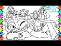 Download Lagu KPop Demon Hunters New Coloring Pages / Meeting with Derpy Tiger / NCS