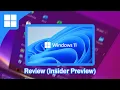 I used Windows 11 Insider for 1 Week And this is the REVIEW Windows 11 features