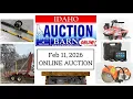 Feb 11 2026 Online Auction - Idaho Auction Barn