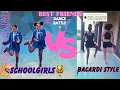 Download Lagu Best Friends Dance Battle: Amapiano Schoolgirls vs Bacardi Style #dancing
