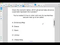 CS Praxis Python Data Structures Q71
