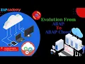 ABAP Cloud and its Evolution - Explained in 5 Minutes