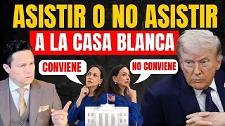 TRUMP QUIERE REUNIRSE CON MARIA CORINA, PERO HAY UN PELIGRO