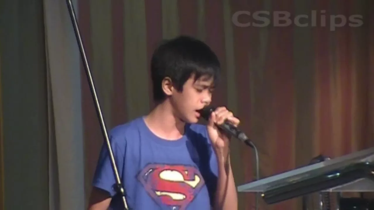 Jude Matthew Servilla sings Natutulog pa ang Dios