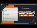 Sub Calendar and Parent Calendar Tips and Tricks